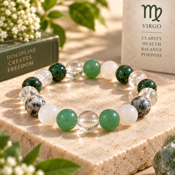 Crystal  bracelet for virgo