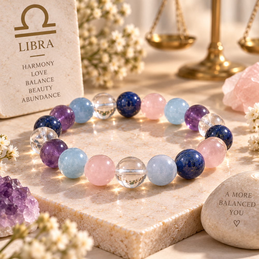 crystal bracelet for Libra