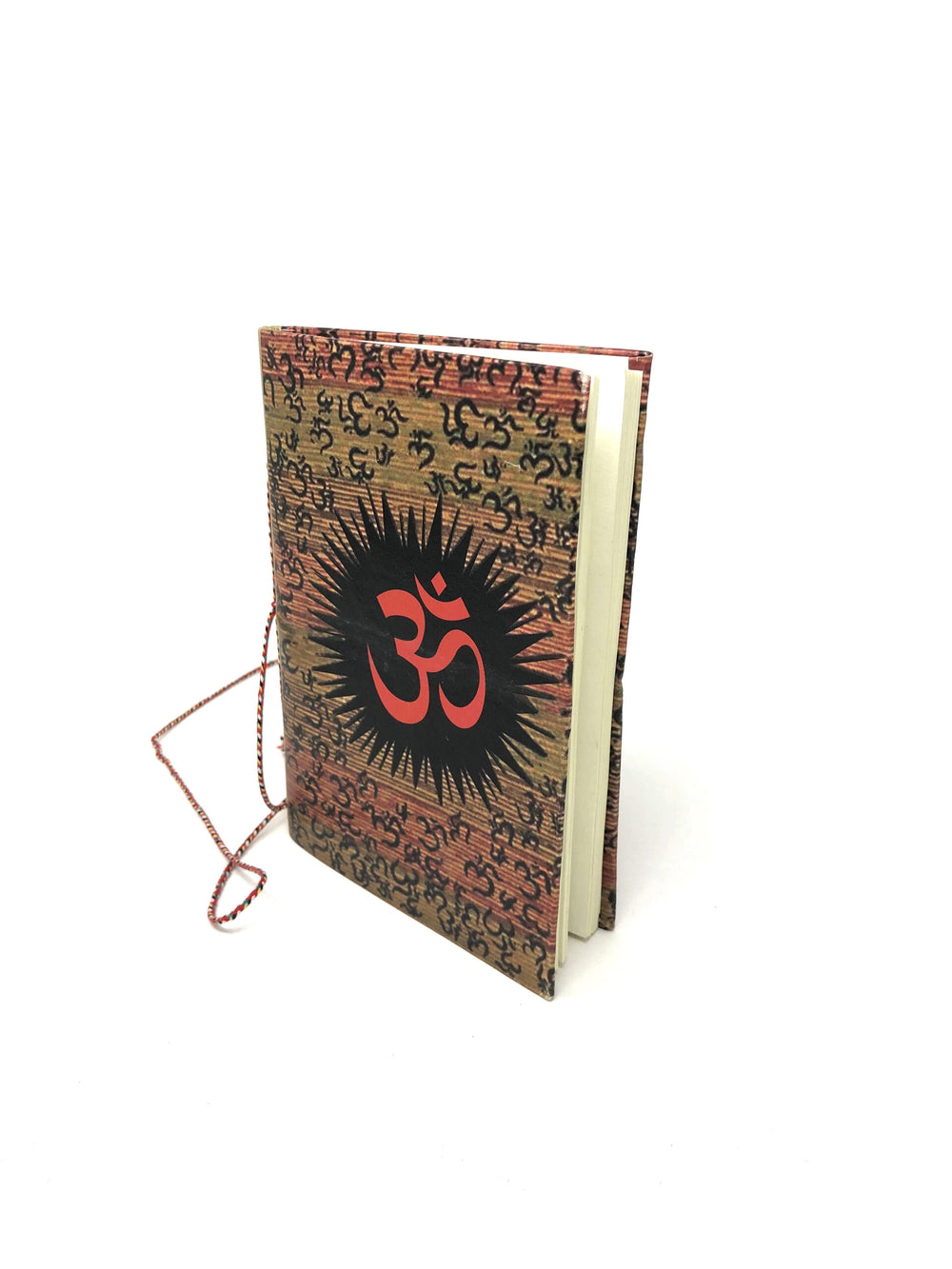 JOURNAL of Handmade paper With OM image COVER,