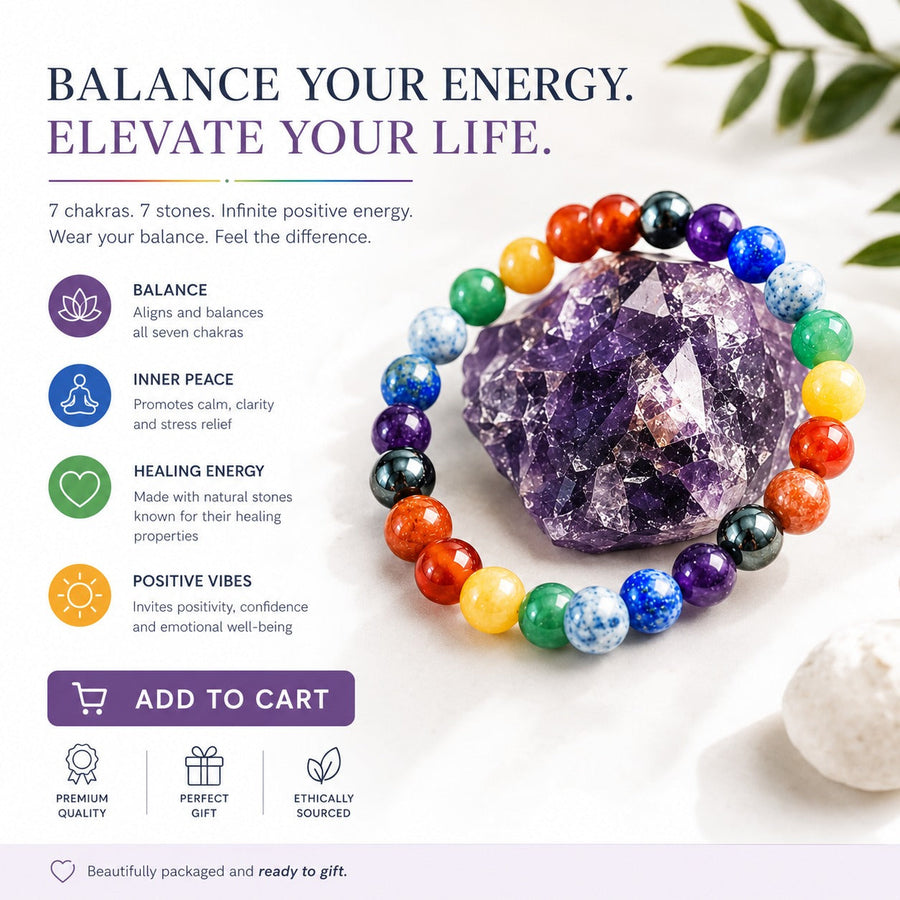 7 Chakra Bracelet