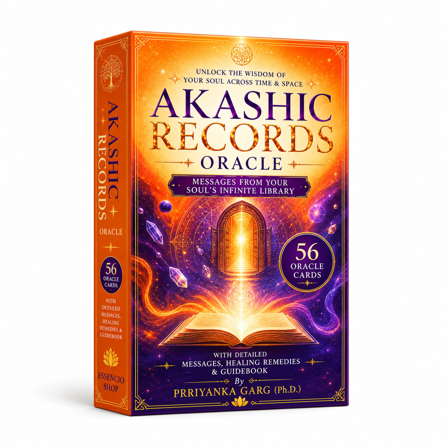 Akashic Records Oracle Card Set of 56 with Detailed Guidebook | Collective Gifts | Spiritual Gifts