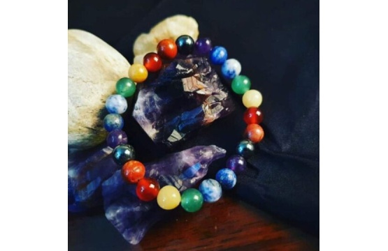 7 Chakra Crystal Bracelet