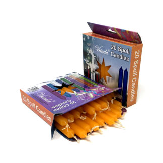 Orange Color Candle Set of 20, 4 Inch Long