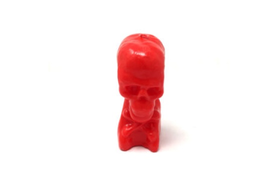 Red Skull Candle 2 Inches