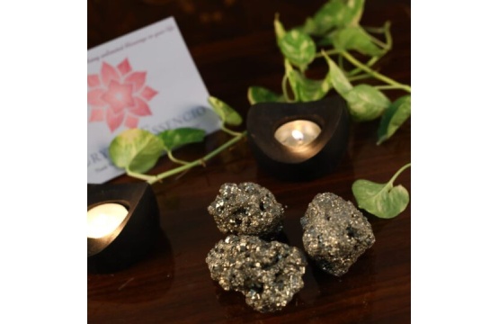 Golden Pyrite Raw Tumbles (250gms)