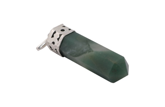 Green Aventurine Pencil Pendant