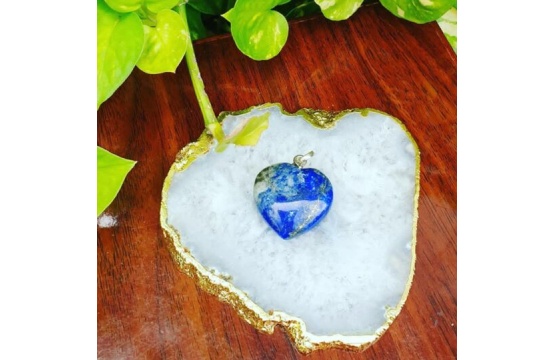 Lapiz Lazuli Heart Pendant