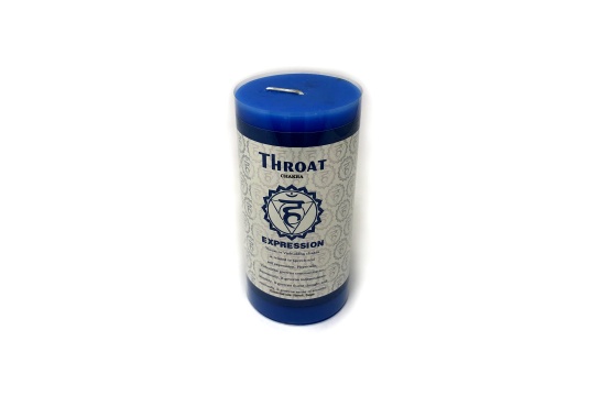 Throat Chakra Pillar Candle ( 3*6)
