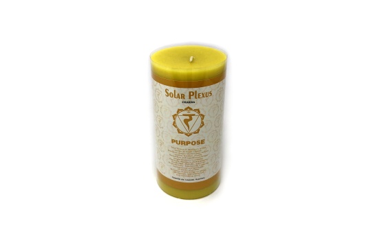Solar Plexus Chakra Pillar Candle ( 3*6) yellow