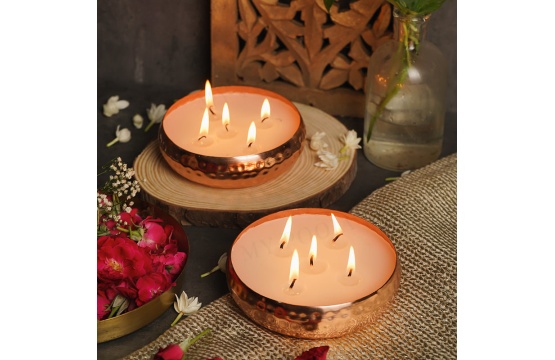 Urli candle 8 inches